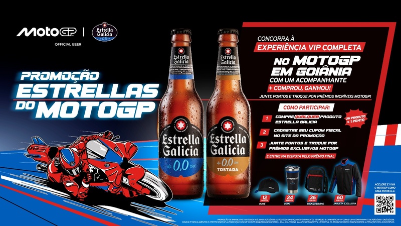 Estrella Galicia acelera com os fãs e vai levar sortudos a etapa do MotoGP no Brasil